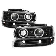 Load image into Gallery viewer, Spyder Auto 9036781 XTune Halo Projector Headlights for Select Chevrolet Silverado 1500, Chevrolet Silverado HD, Chevrolet Silverado 2500, Chevrolet Silverado HD, Chevrolet Silverado 3500, Chevrolet Suburban 1500, Chevrolet Suburban 2500, Chevrolet Tahoe