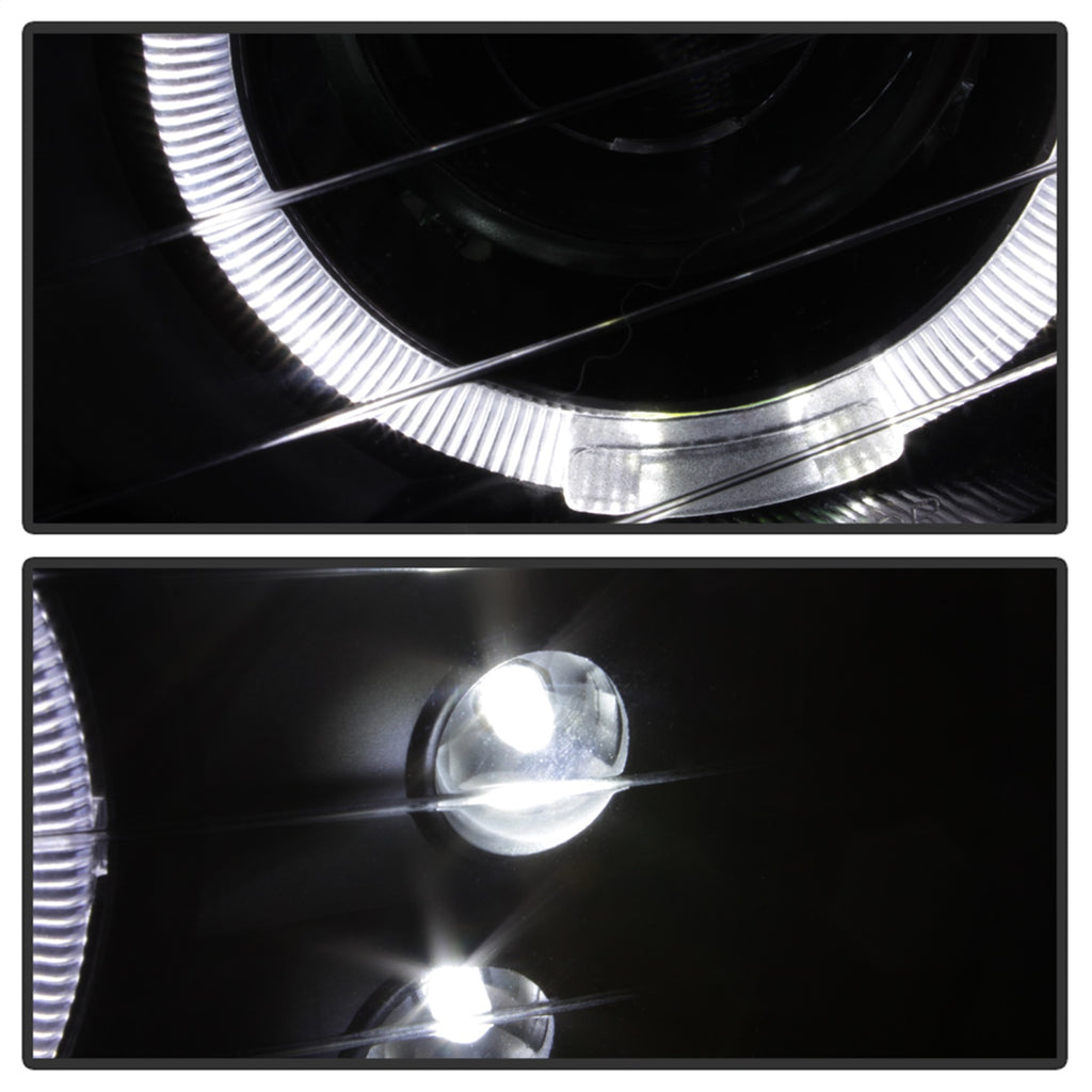 Spyder Auto 9036781 XTune Halo Projector Headlights for Select Chevrolet Silverado 1500, Chevrolet Silverado HD, Chevrolet Silverado 2500, Chevrolet Silverado HD, Chevrolet Silverado 3500, Chevrolet Suburban 1500, Chevrolet Suburban 2500, Chevrolet Tahoe