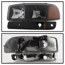 Load image into Gallery viewer, Spyder Auto 9037474 XTune Crystal Headlights/Bumper Lights for Select GMC Sierra 1500, GMC Sierra HD, GMC Sierra 2500, GMC Sierra HD, GMC Sierra 3500, GMC Yukon