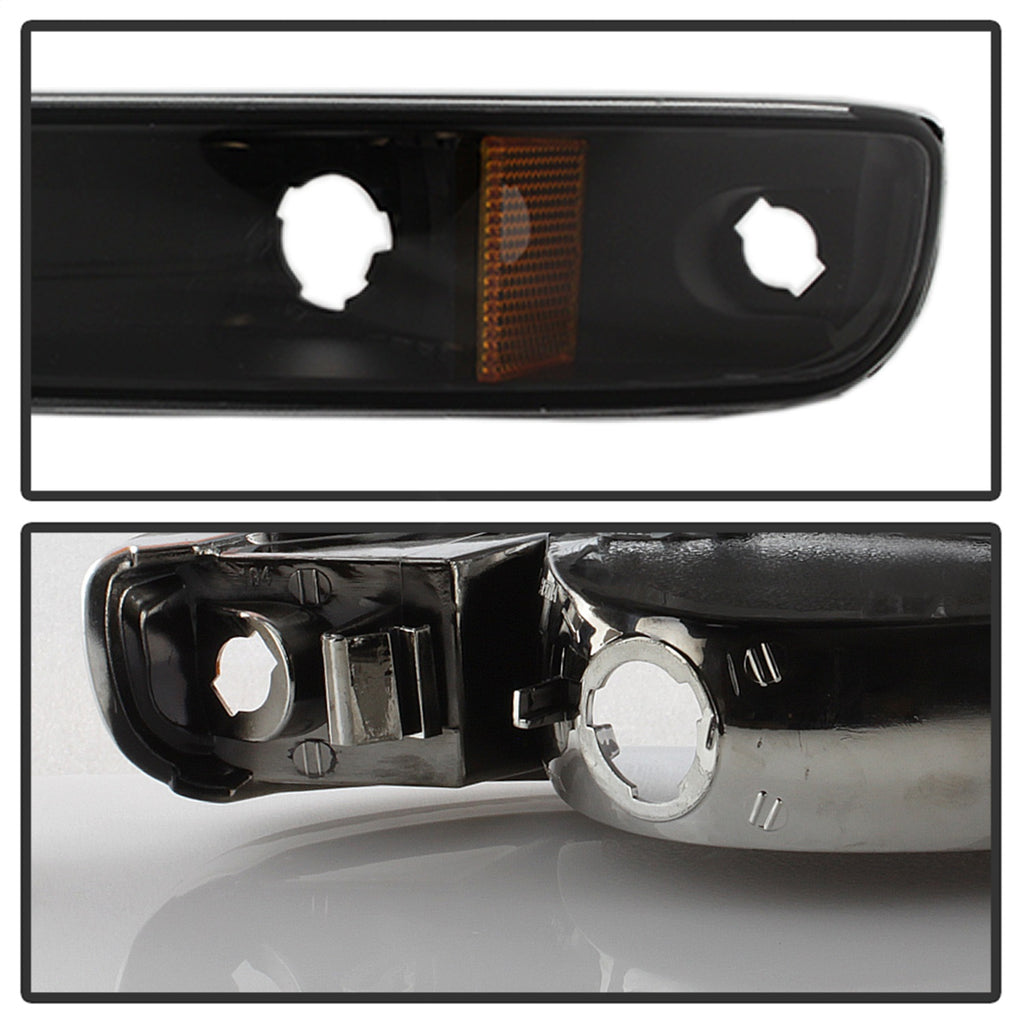 Spyder Auto 9037474 XTune Crystal Headlights/Bumper Lights for Select GMC Sierra 1500, GMC Sierra HD, GMC Sierra 2500, GMC Sierra HD, GMC Sierra 3500, GMC Yukon