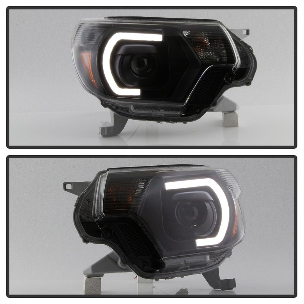 Spyder Auto 9037542 XTune DRL Light Bar Projector Headlights for Select Toyota Tacoma