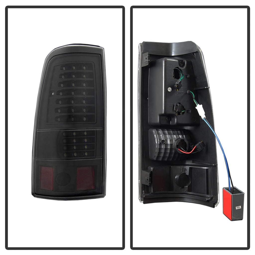 Spyder Auto 9037634 XTune LED Tail Lights for Select Chevrolet Silverado 1500, Chevrolet Silverado Classic, Chevrolet Silverado HD, Chevrolet Silverado HD Classic, Chevrolet Silverado 2500, Chevrolet Silverado HD, Chevrolet Silverado HD Classic,