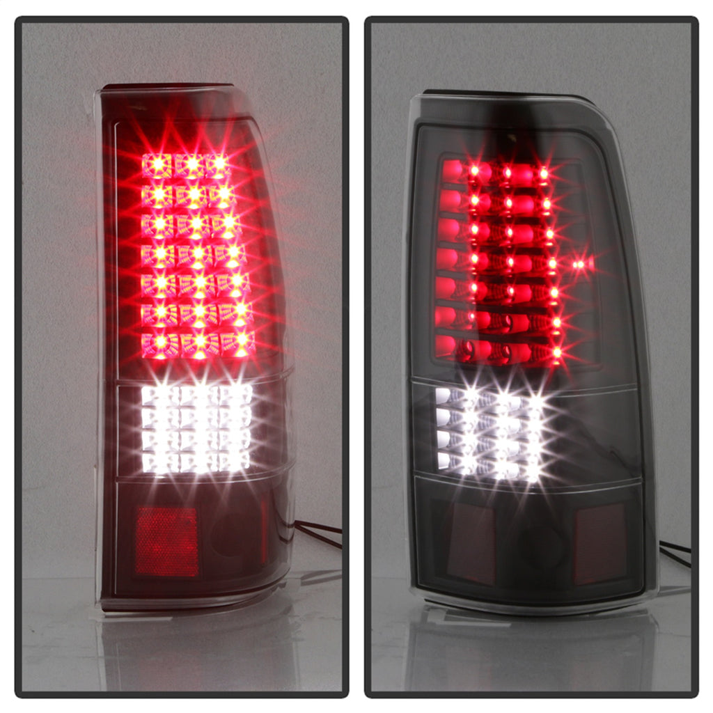 Spyder Auto 9037634 XTune LED Tail Lights for Select Chevrolet Silverado 1500, Chevrolet Silverado Classic, Chevrolet Silverado HD, Chevrolet Silverado HD Classic, Chevrolet Silverado 2500, Chevrolet Silverado HD, Chevrolet Silverado HD Classic,