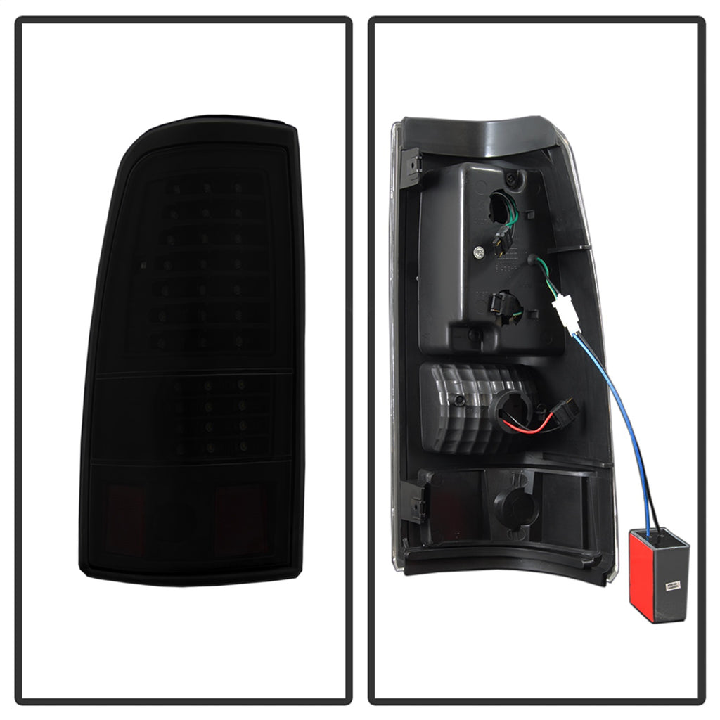 Spyder Auto 9037641 XTune LED Tail Lights for Select Chevrolet Silverado 1500, Chevrolet Silverado Classic, Chevrolet Silverado HD, Chevrolet Silverado HD Classic, Chevrolet Silverado 2500, Chevrolet Silverado HD, Chevrolet Silverado HD Classic,