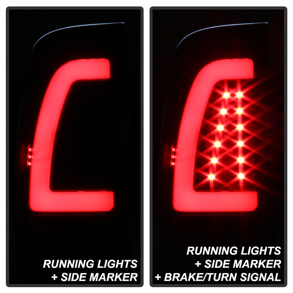 Spyder Auto 9038501 XTune Light Bar LED Tail Lights for Select Ford F-150, Ford F-250, Ford F-250 Super Duty, Ford F-350 Super Duty