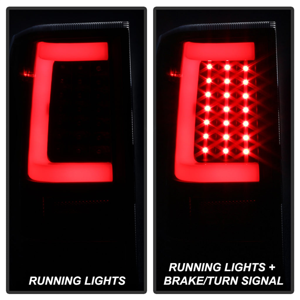 Spyder Auto 9038532 XTune Light Bar LED Tail Lights for Select Nissan TITAN