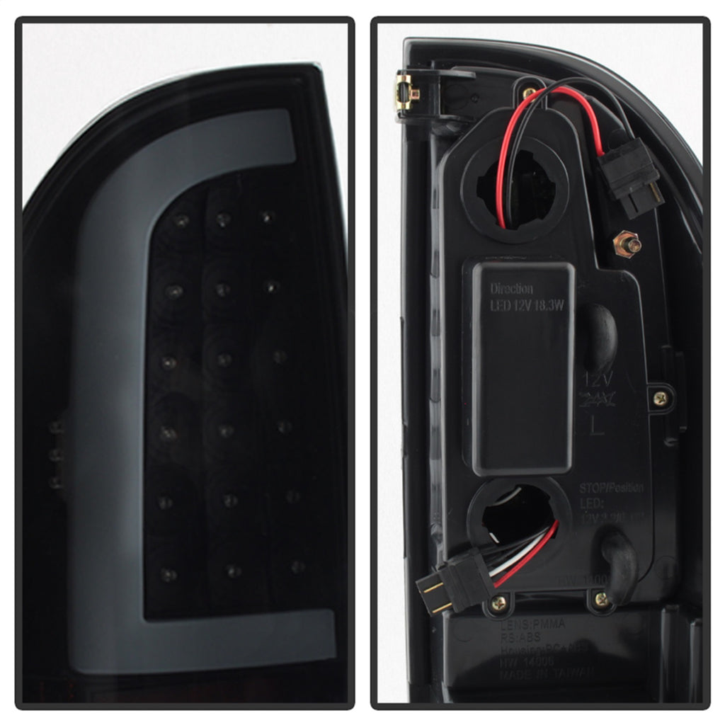 Spyder Auto 9038556 XTune Light Bar LED Tail Lights for Select Toyota Tacoma