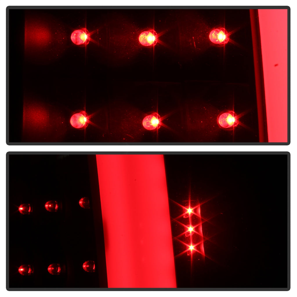 Spyder Auto 9038778 XTune Light Bar LED Tail Lights for Select Chevrolet Silverado 1500, Chevrolet Silverado HD, Chevrolet Silverado 2500, Chevrolet Silverado HD, Chevrolet Silverado 3500, GMC Sierra 1500, GMC Sierra Classic, GMC Sierra HD, GMC Sierra HD