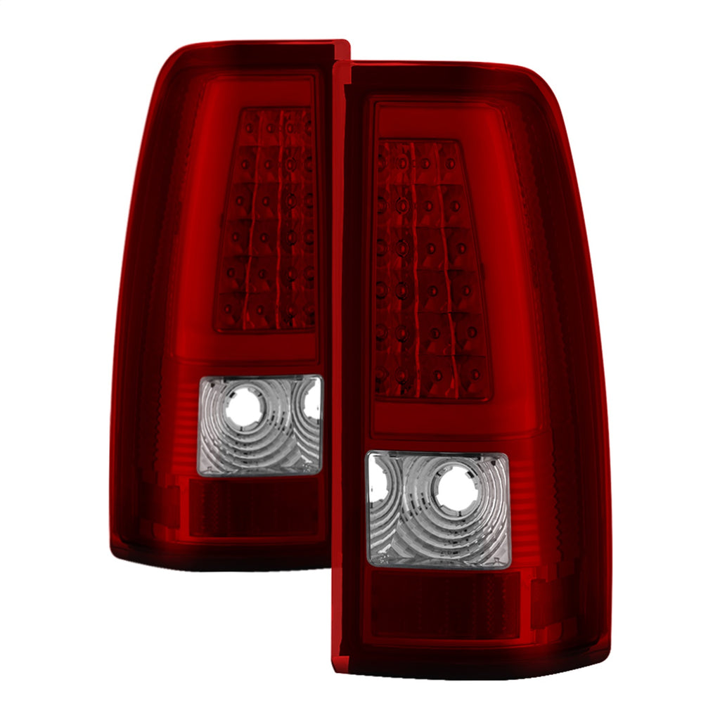 Spyder Auto 9038792 XTune Light Bar LED Tail Lights for Select Chevrolet Silverado 1500, Chevrolet Silverado HD, Chevrolet Silverado 2500, Chevrolet Silverado HD, Chevrolet Silverado 3500, GMC Sierra 1500, GMC Sierra Classic, GMC Sierra HD, GMC Sierra HD