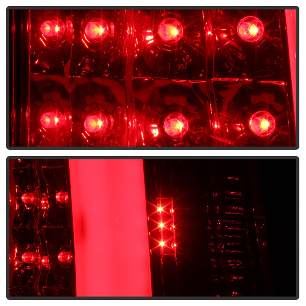 Spyder Auto 9038792 XTune Light Bar LED Tail Lights for Select Chevrolet Silverado 1500, Chevrolet Silverado HD, Chevrolet Silverado 2500, Chevrolet Silverado HD, Chevrolet Silverado 3500, GMC Sierra 1500, GMC Sierra Classic, GMC Sierra HD, GMC Sierra HD