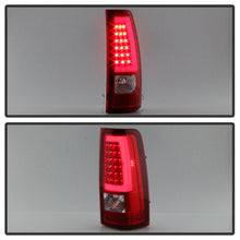 Load image into Gallery viewer, Spyder Auto 9038792 XTune Light Bar LED Tail Lights for Select Chevrolet Silverado 1500, Chevrolet Silverado HD, Chevrolet Silverado 2500, Chevrolet Silverado HD, Chevrolet Silverado 3500, GMC Sierra 1500, GMC Sierra Classic, GMC Sierra HD, GMC Sierra HD