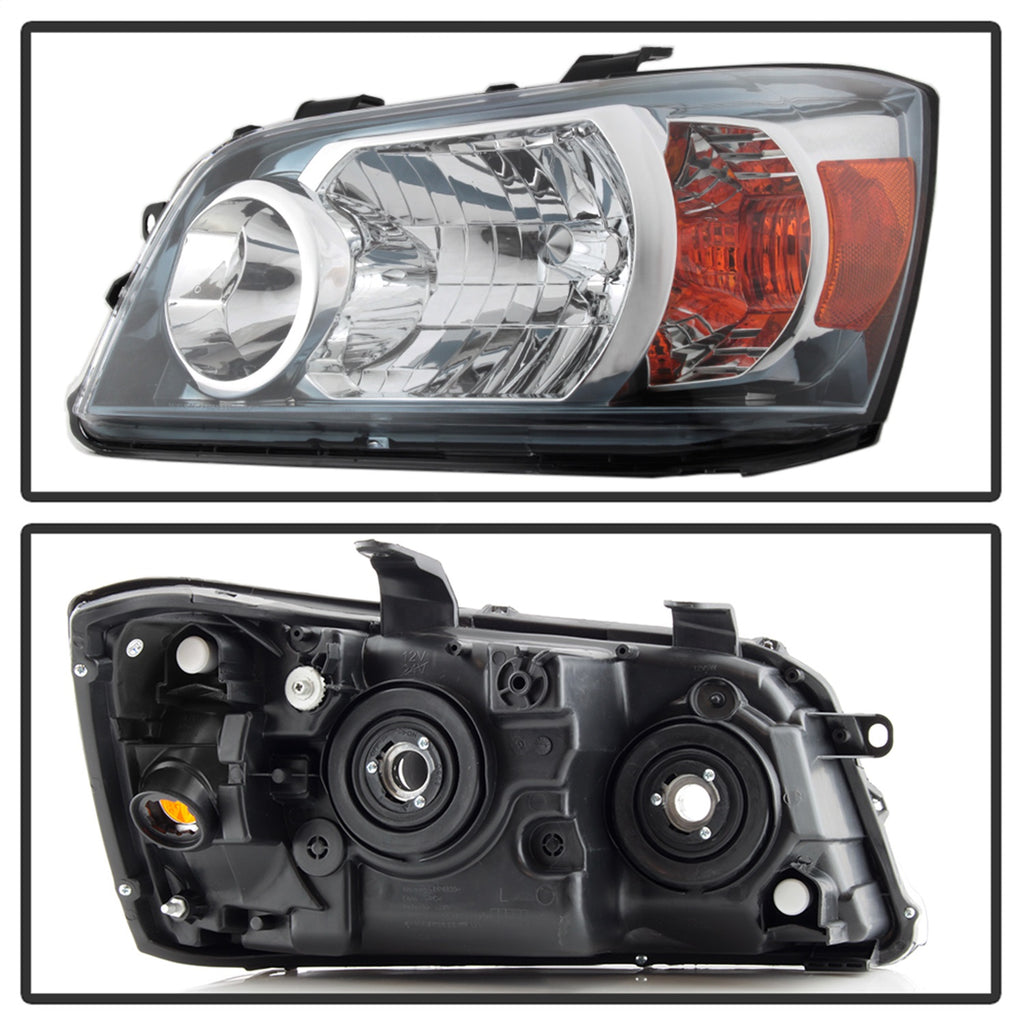 Spyder Auto 9039157 XTune Headlights for Select Toyota Highlander