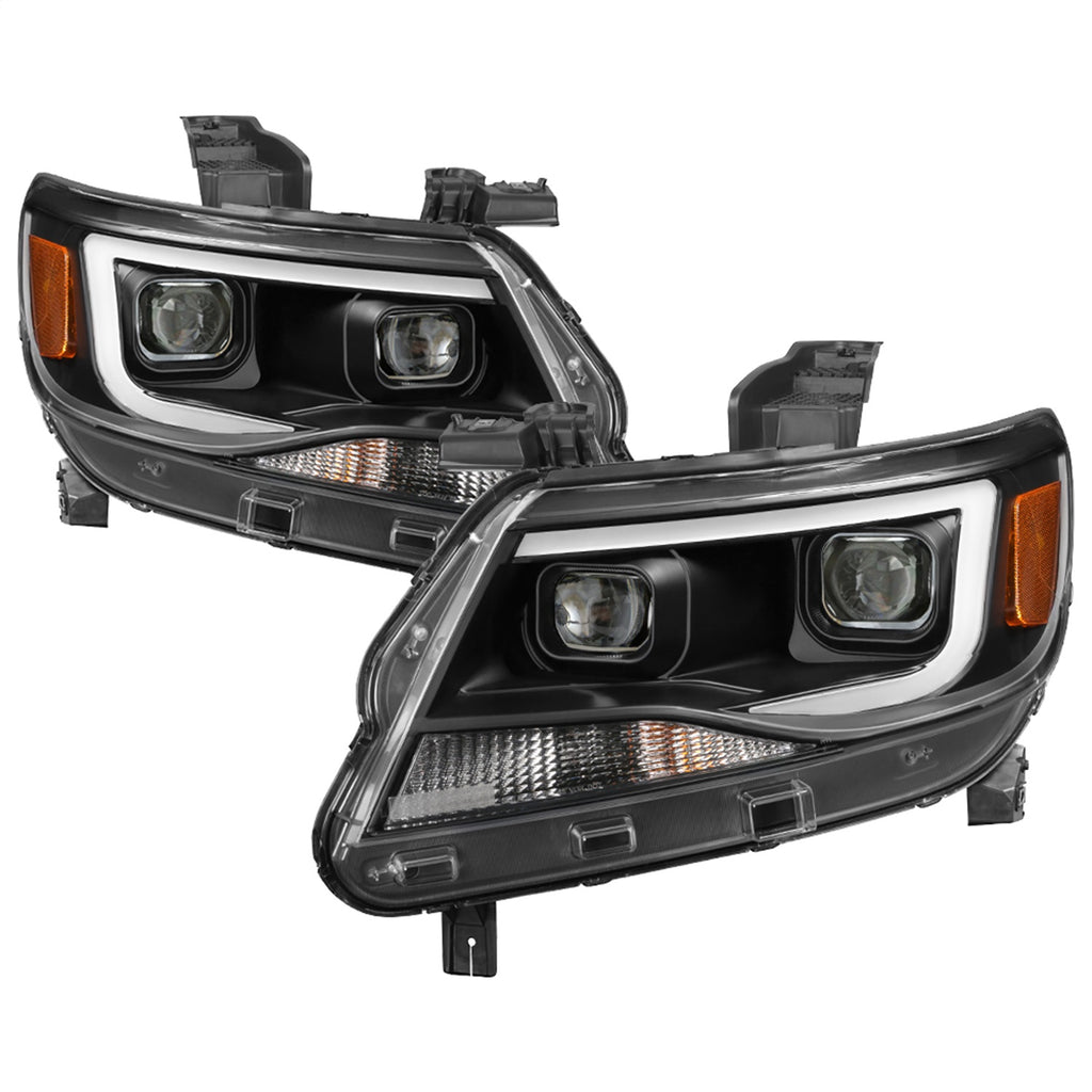 Spyder Auto 9039287 XTune DRL Light Bar Projector Headlights for Select Chevrolet Colorado
