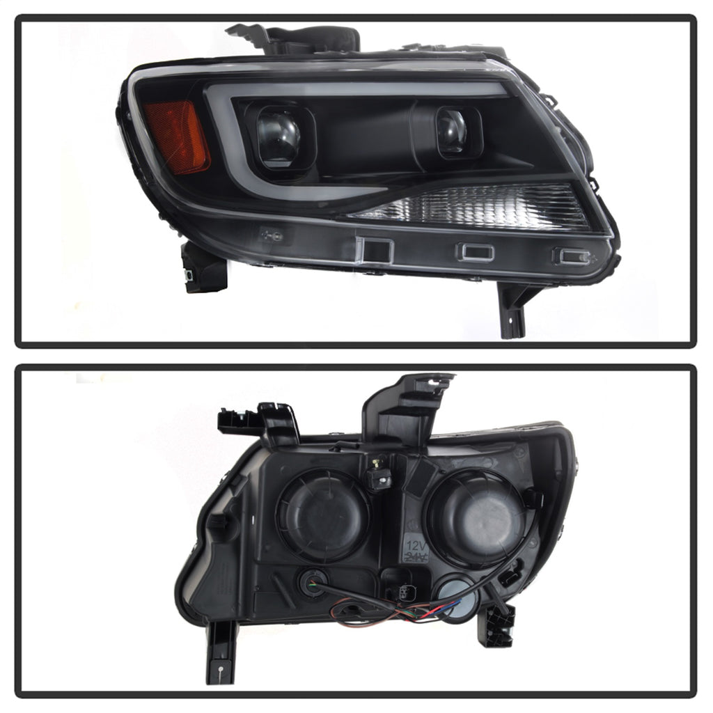 Spyder Auto 9039287 XTune DRL Light Bar Projector Headlights for Select Chevrolet Colorado