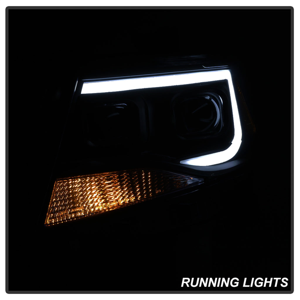 Spyder Auto 9039300 XTune DRL Light Bar Projector Headlights for Select Chevrolet Colorado