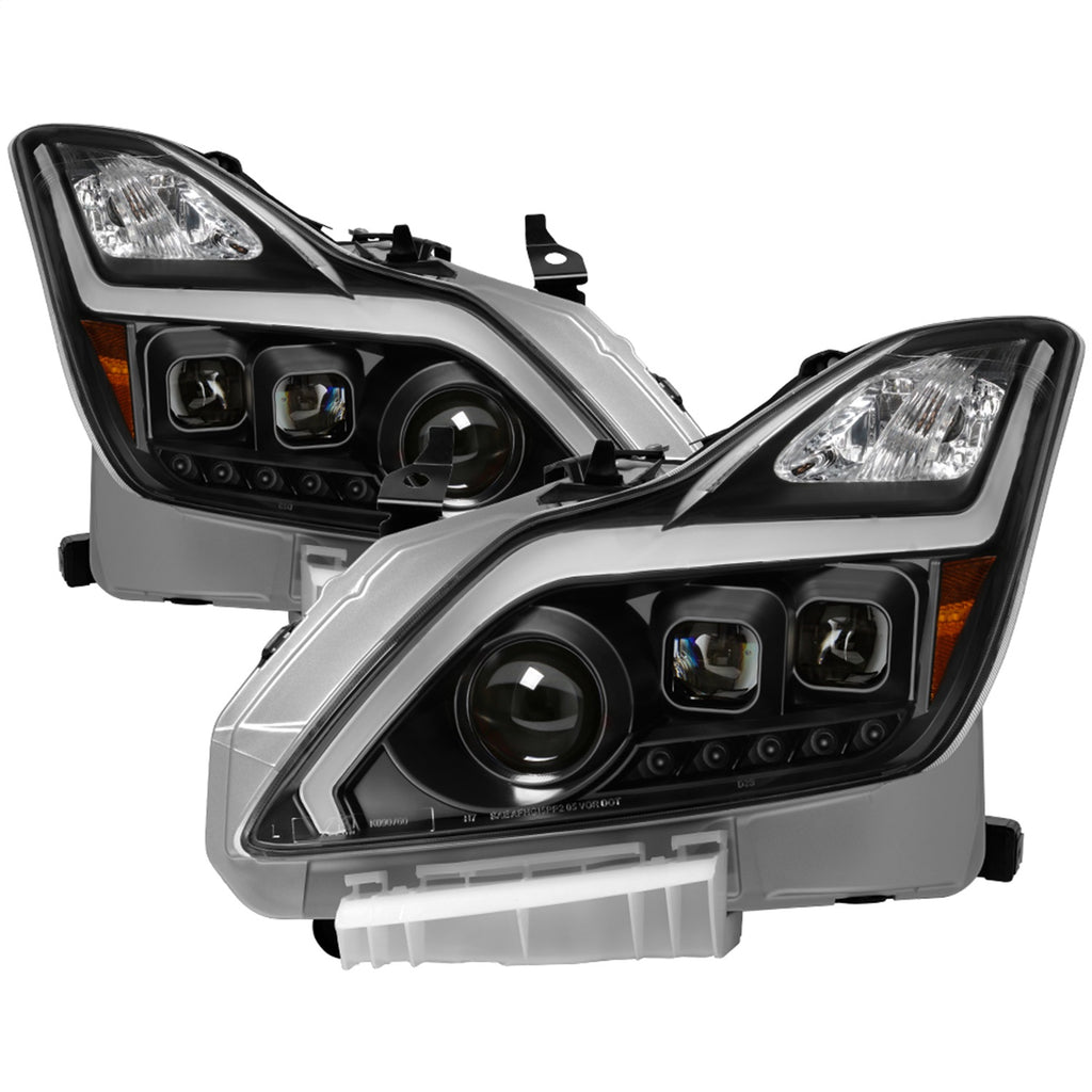 Spyder Auto 9039331 XTune DRL Light Bar Projector Headlights for Select INFINITI G37