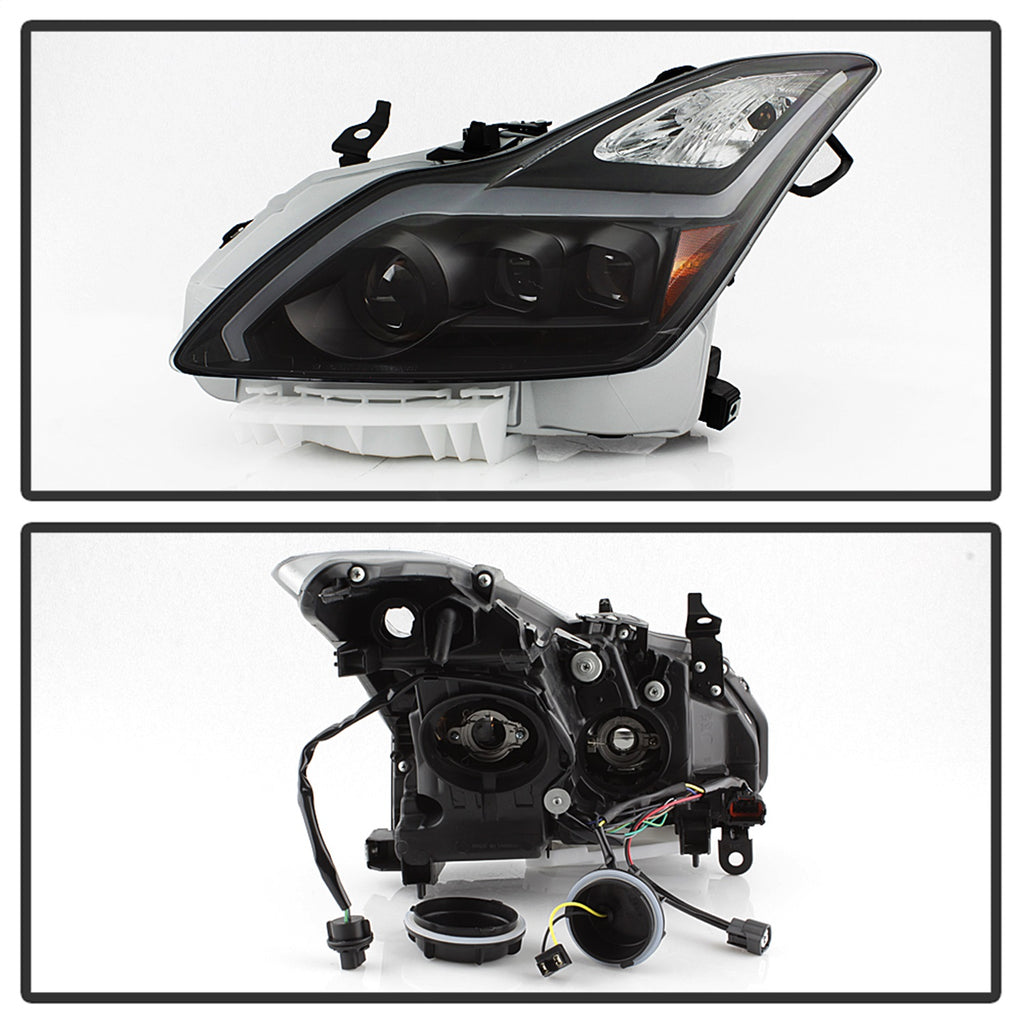 Spyder Auto 9039331 XTune DRL Light Bar Projector Headlights for Select INFINITI G37