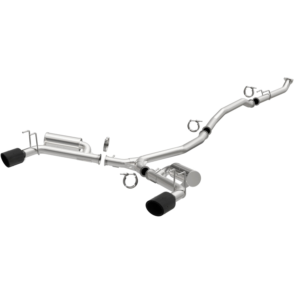MagnaFlow Exhaust Products 19600 NEO Series Carbon Fiber Tips Cat-Back System for Select Acura Integra, Honda Civic