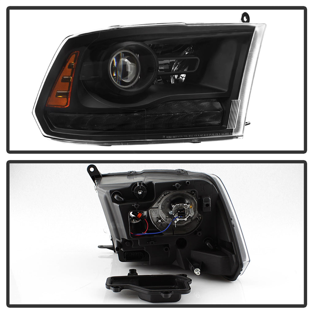 Spyder Auto 9040238 XTune Projector Headlights for Select Ram 1500, Ram 2500, Ram