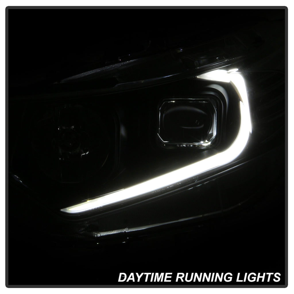 Spyder Auto 9042218 Light Bar DRL Projector Headlights for Select Acura TSX