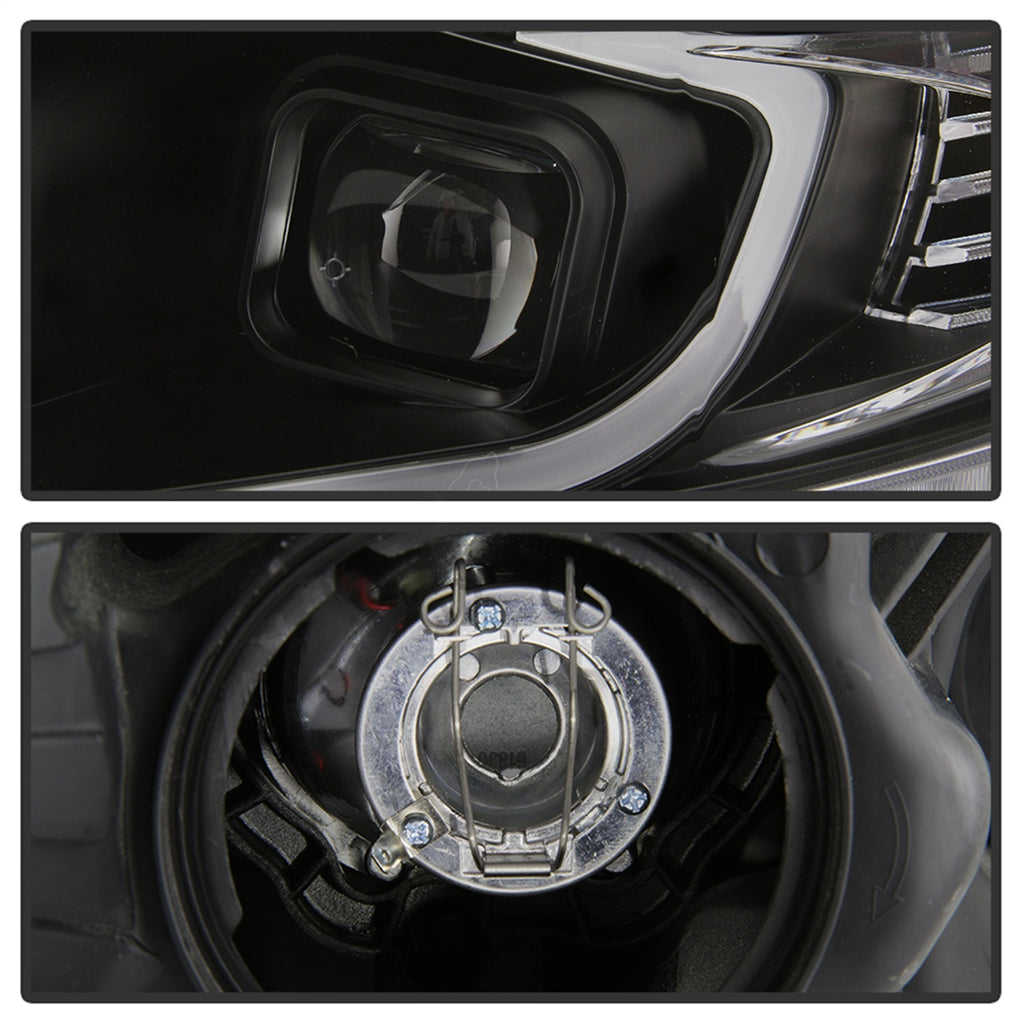 Spyder Auto 9042218 Light Bar DRL Projector Headlights for Select Acura TSX