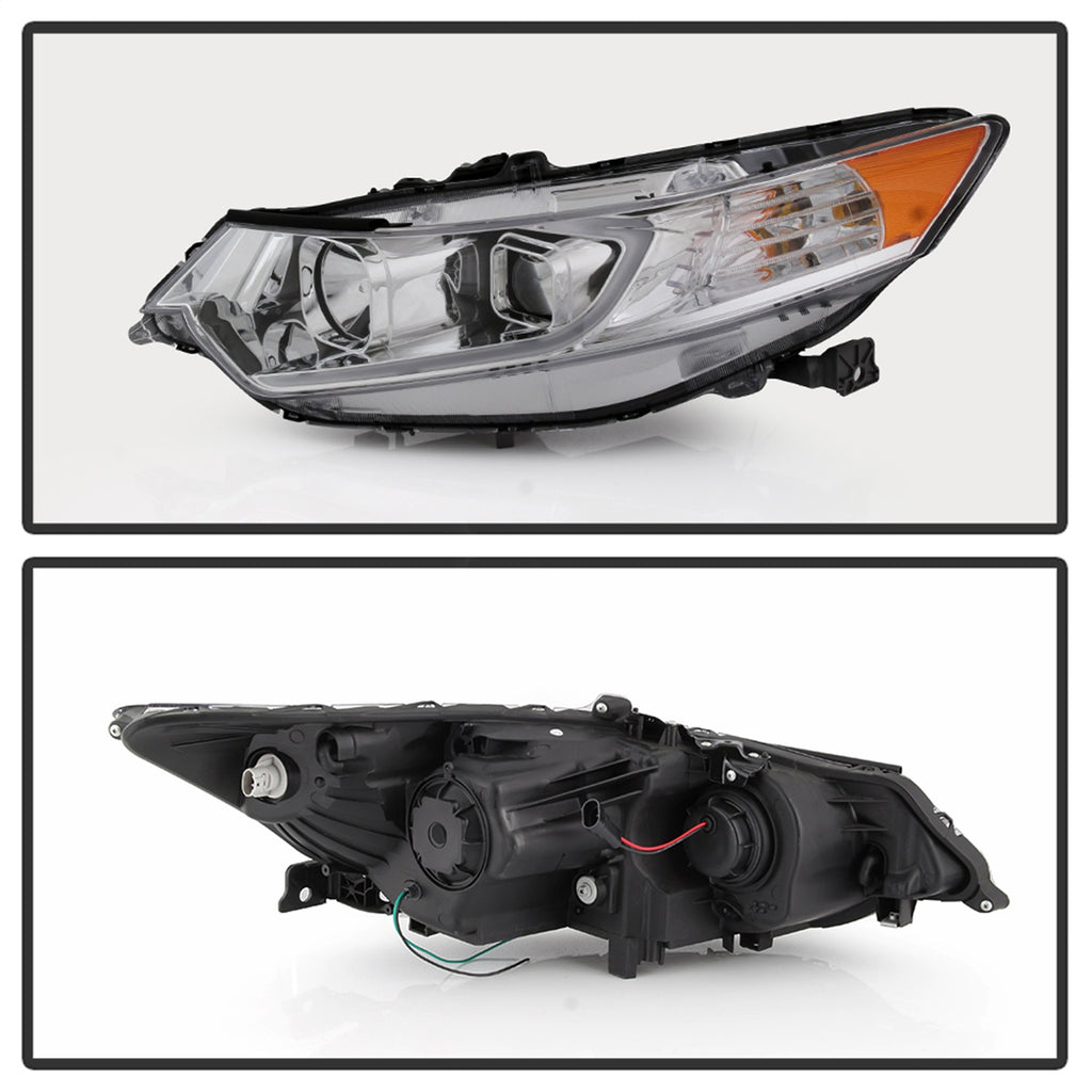 Spyder Auto 9042225 Light Bar DRL Projector Headlights for Select Acura TSX