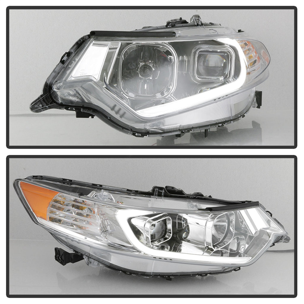 Spyder Auto 9042225 Light Bar DRL Projector Headlights for Select Acura TSX