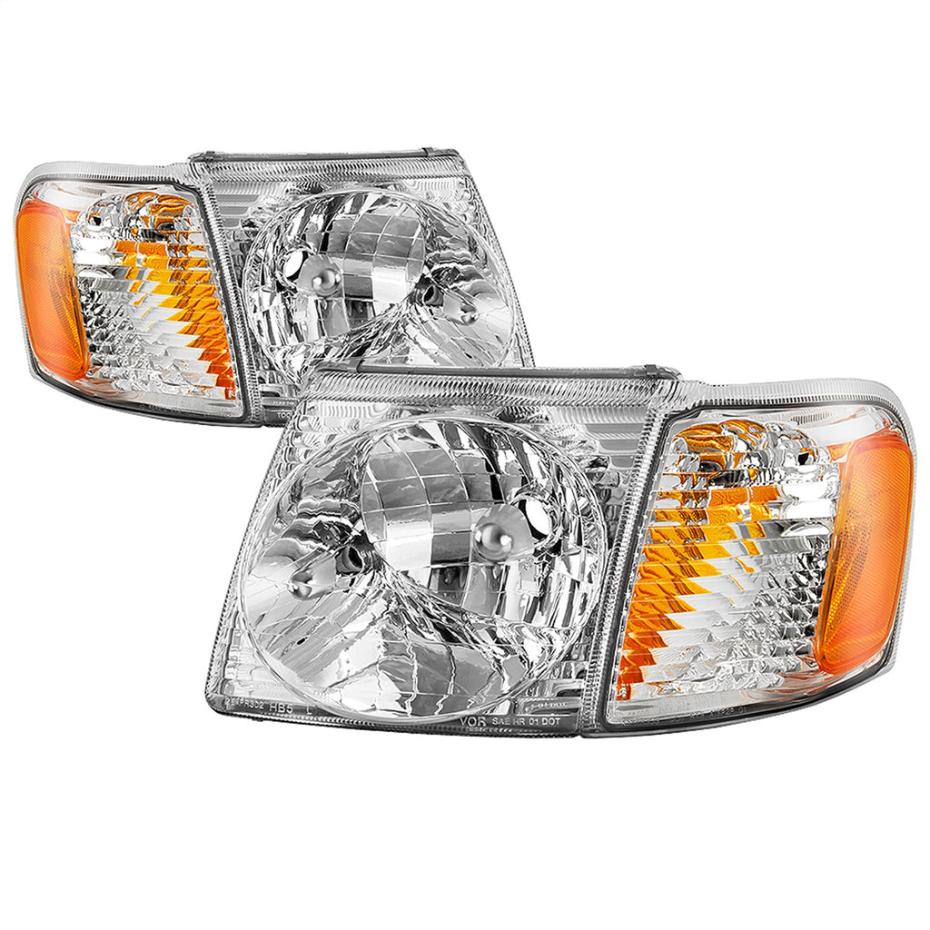 Spyder Auto 9042621 OEM Style Headlights for Select Ford Explorer Sport, Ford Explorer Sport Trac