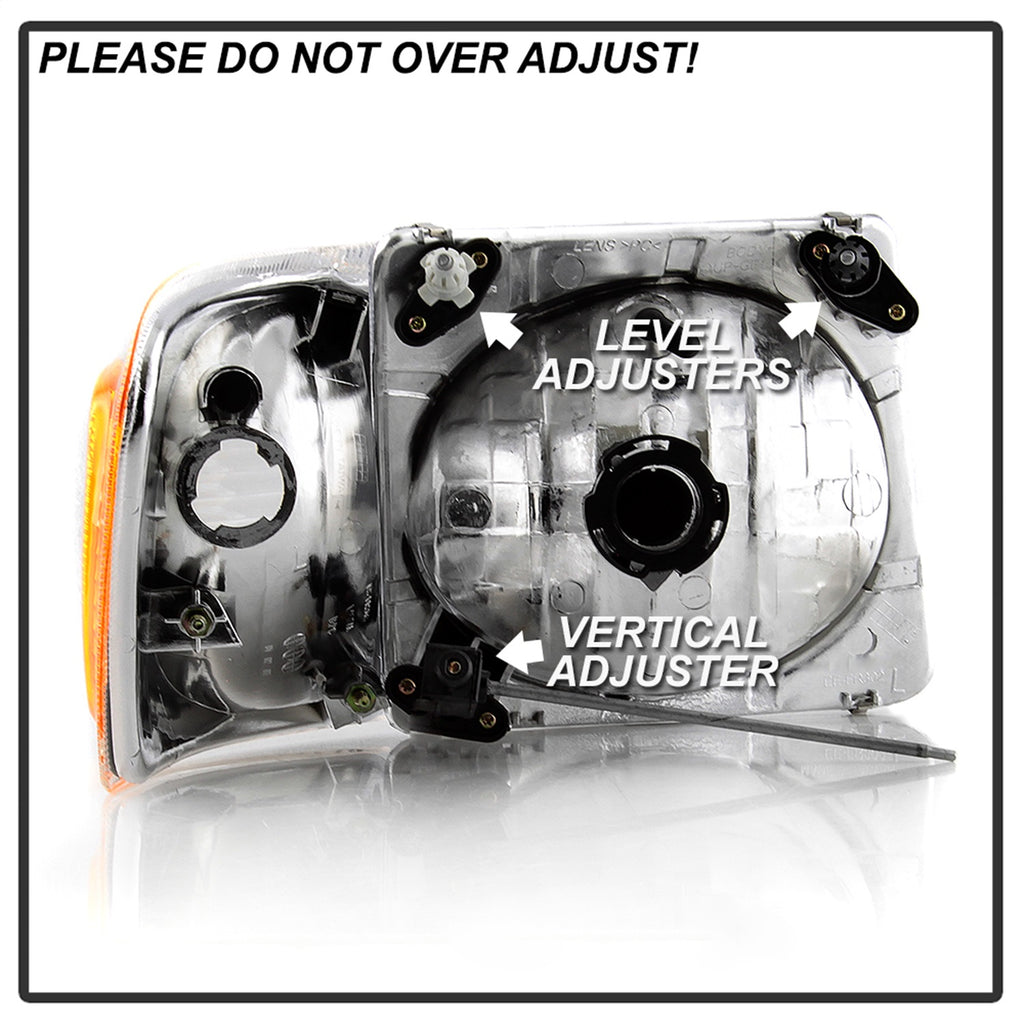 Spyder Auto 9042621 OEM Style Headlights for Select Ford Explorer Sport, Ford Explorer Sport Trac