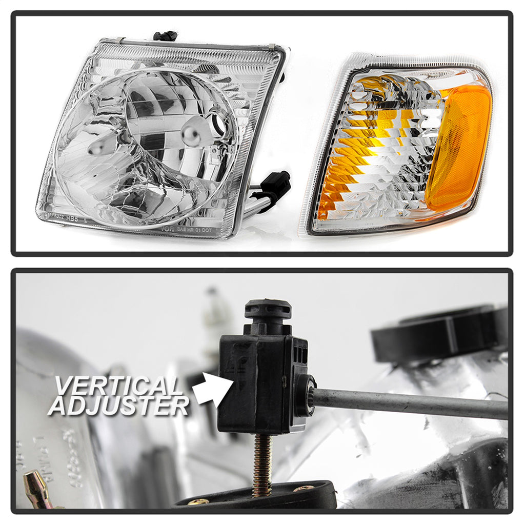 Spyder Auto 9042621 OEM Style Headlights for Select Ford Explorer Sport, Ford Explorer Sport Trac