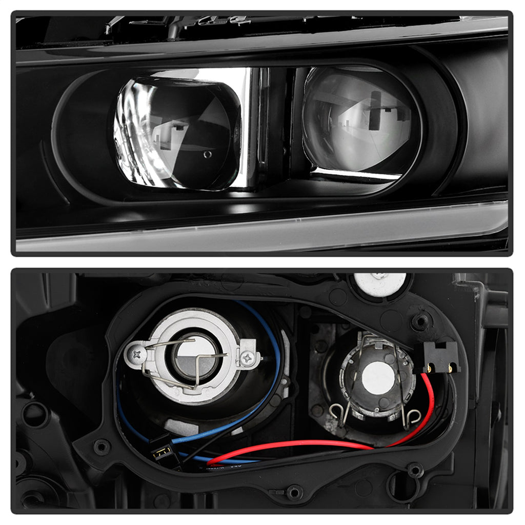 Spyder Auto 9042874 DRL Light Bar Projector Headlights for Select Chevrolet Impala