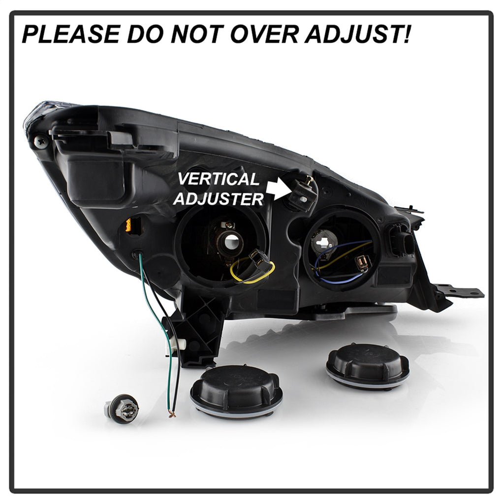 Spyder Auto 9042904 LED Light Bar Projector Headlights for Select Ford Escape