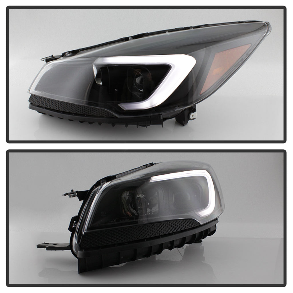Spyder Auto 9042904 LED Light Bar Projector Headlights for Select Ford Escape