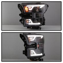 Load image into Gallery viewer, Spyder Auto 9042935 DRL LED Light Bar Projector Headlights for Select Ford F-150
