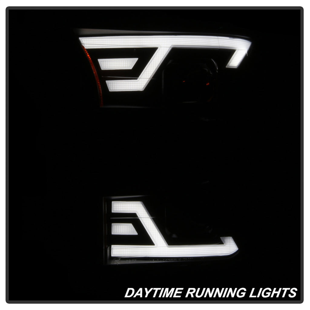 Spyder Auto 9042942 DRL LED Light Bar Projector Headlights for Select Ford F-150