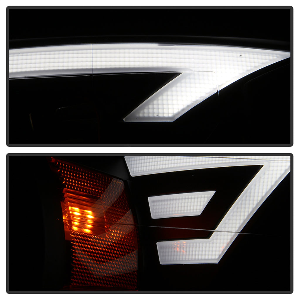 Spyder Auto 9042942 DRL LED Light Bar Projector Headlights for Select Ford F-150