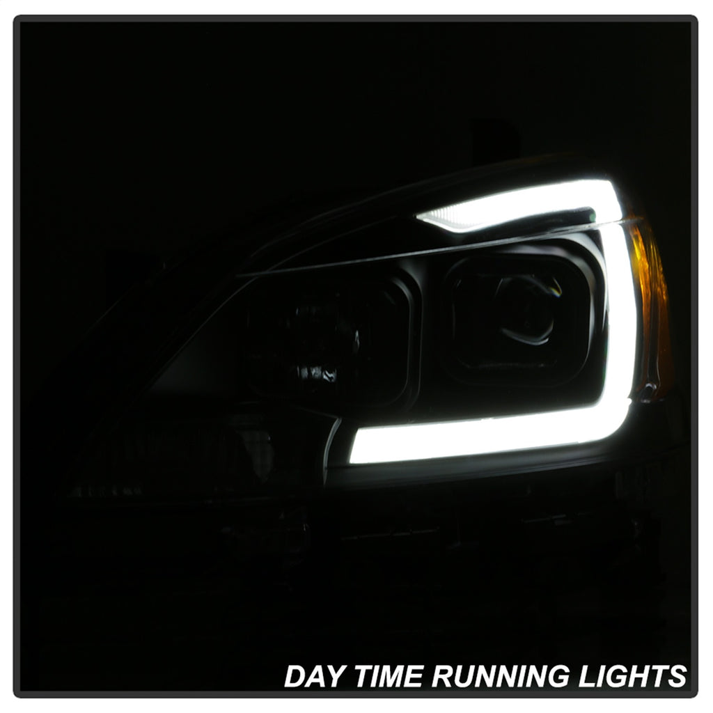 Spyder Auto 9042966 DRL LED Light Bar Projector Headlights for Select Nissan Sentra