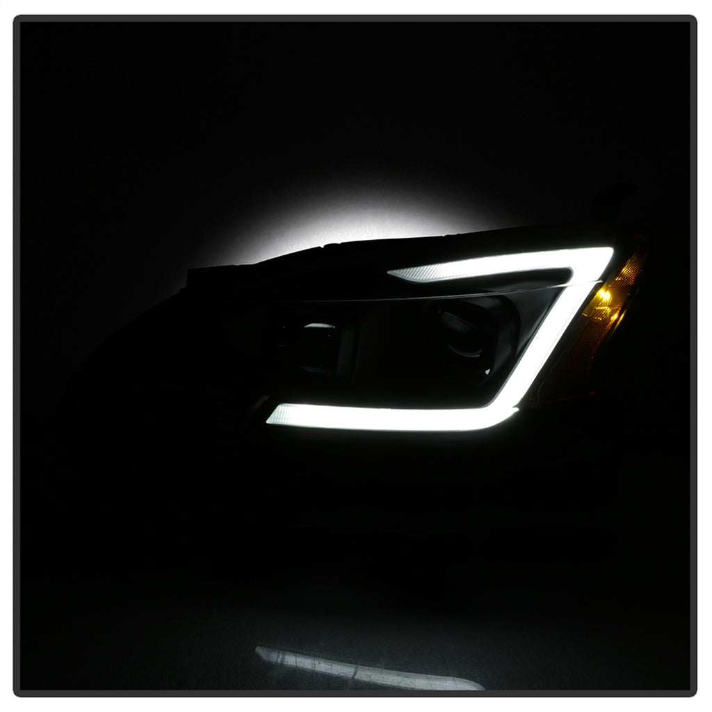 Spyder Auto 9042966 DRL LED Light Bar Projector Headlights for Select Nissan Sentra