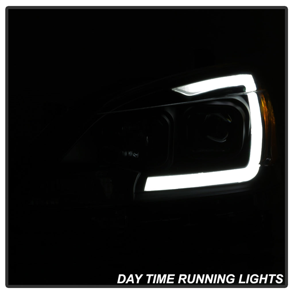 Spyder Auto 9042973 DRL LED Light Bar Projector Headlights for Select Nissan Sentra