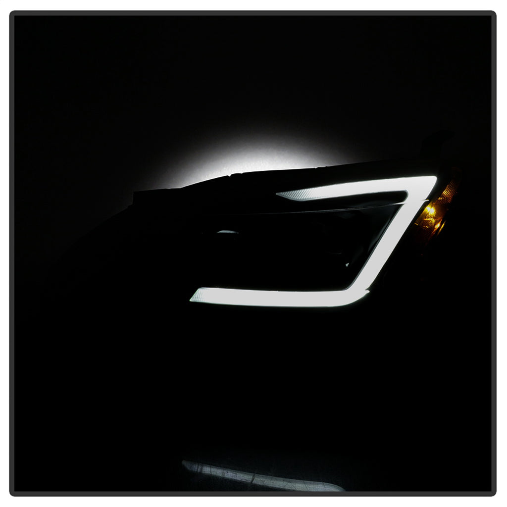 Spyder Auto 9042973 DRL LED Light Bar Projector Headlights for Select Nissan Sentra