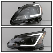 Load image into Gallery viewer, Spyder Auto 9042973 DRL LED Light Bar Projector Headlights for Select Nissan Sentra