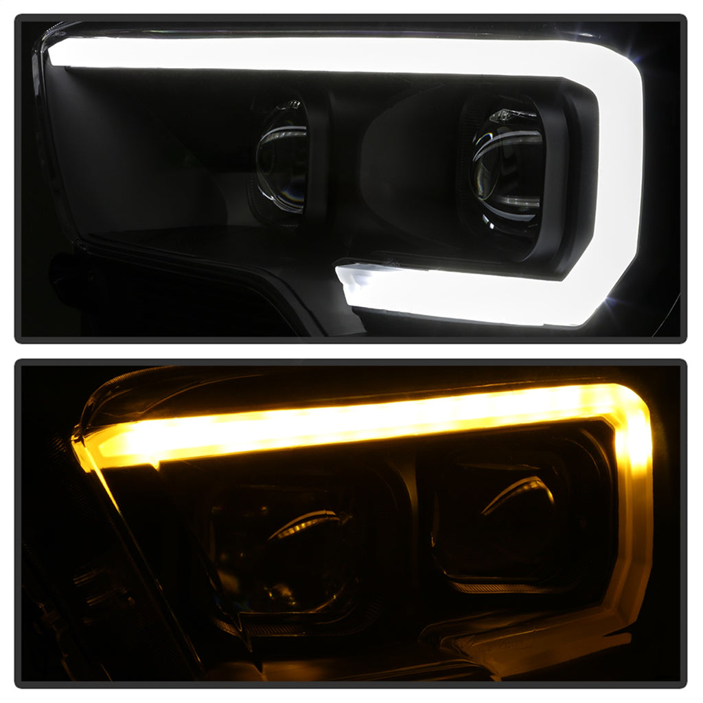Spyder Auto 9042997 DRL Light Bar Projector Headlights for Select Toyota Tacoma