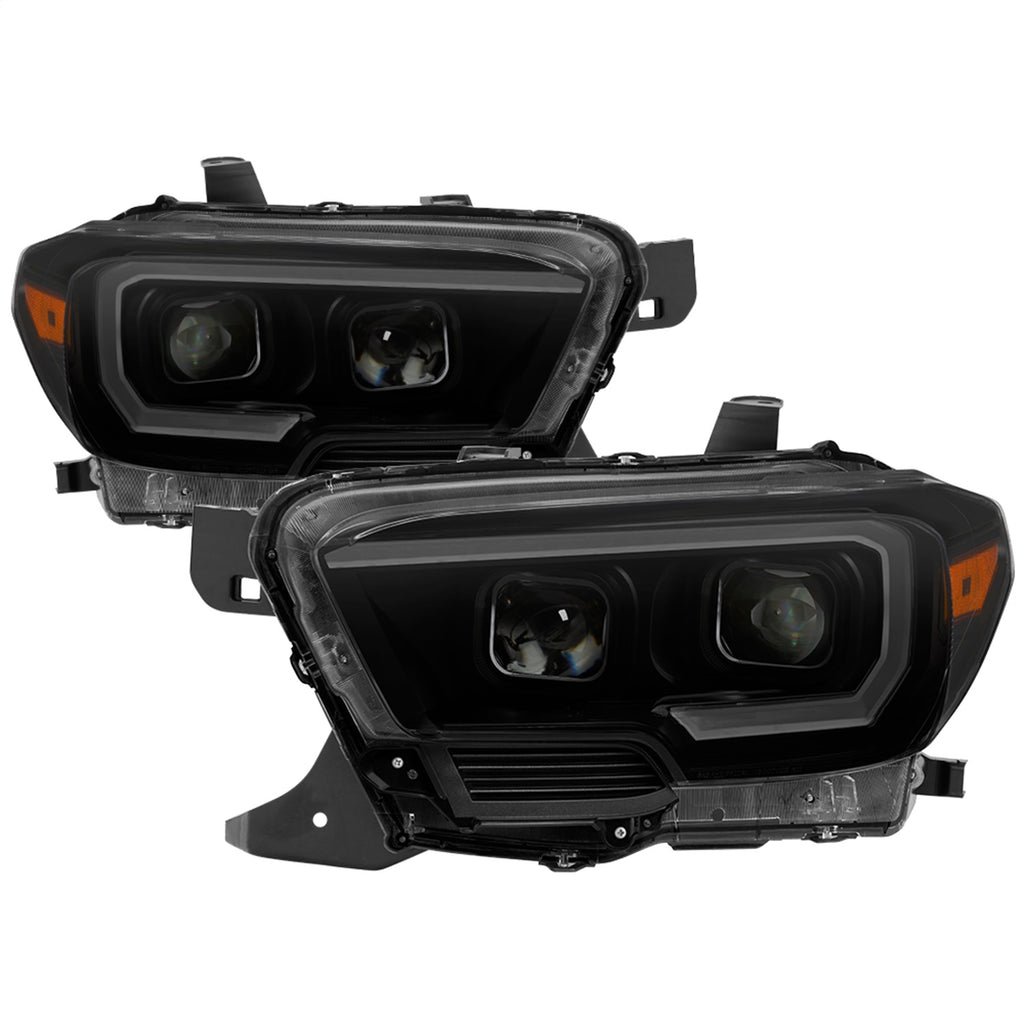 Spyder Auto 9043000 DRL Light Bar Projector Headlights for Select Toyota Tacoma