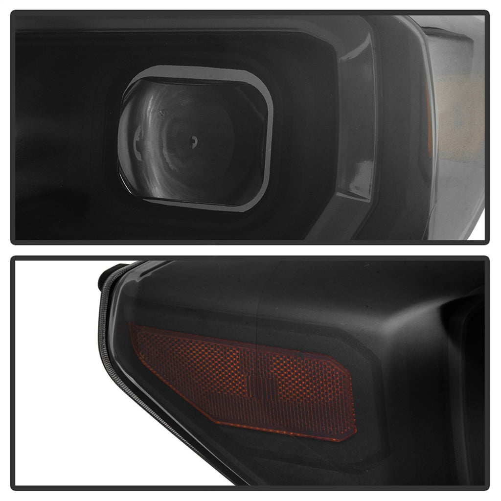 Spyder Auto 9043000 DRL Light Bar Projector Headlights for Select Toyota Tacoma