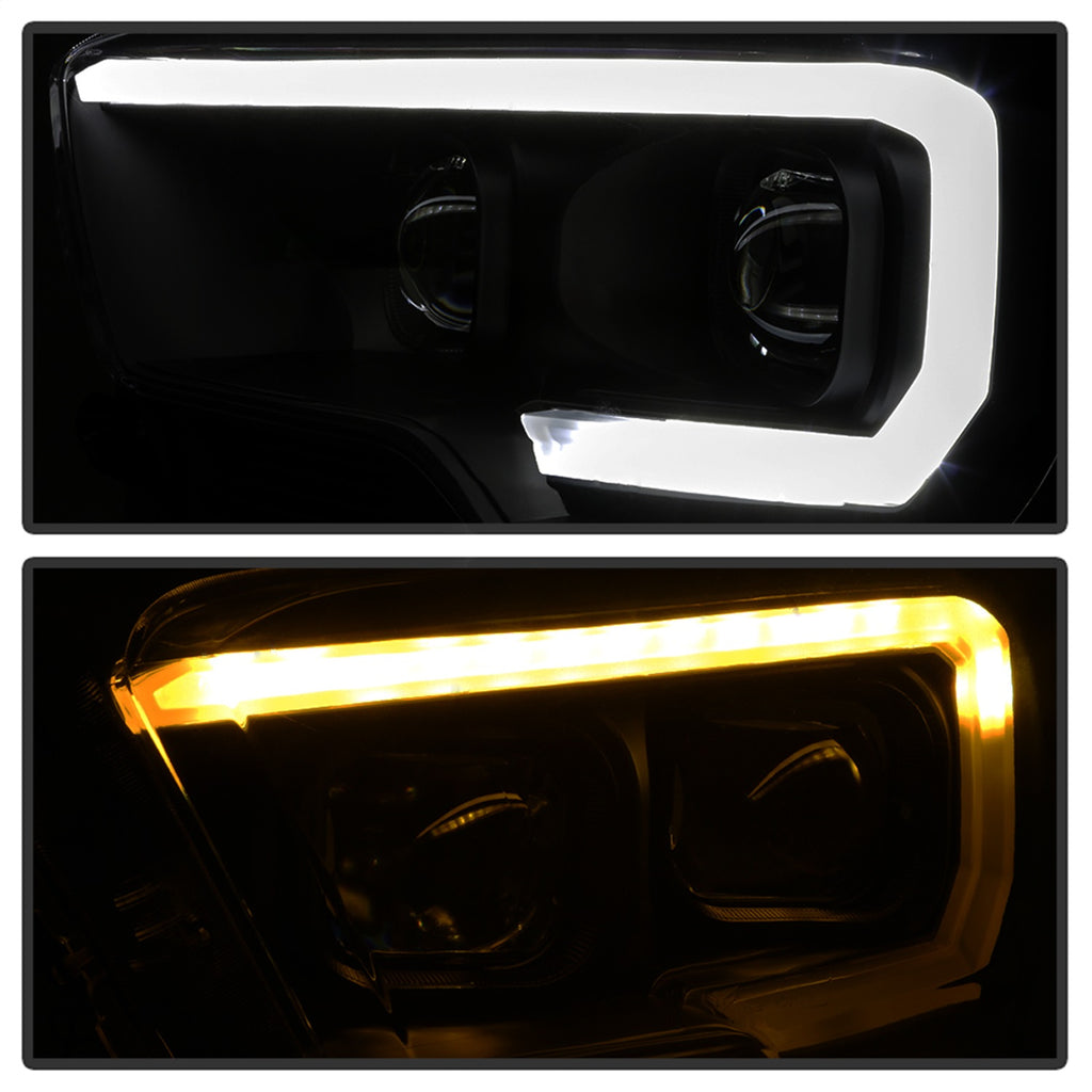 Spyder Auto 9043000 DRL Light Bar Projector Headlights for Select Toyota Tacoma