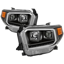 Load image into Gallery viewer, Spyder Auto 9043024 DRL LED Light Bar Projector Headlights for Select Toyota Tundra