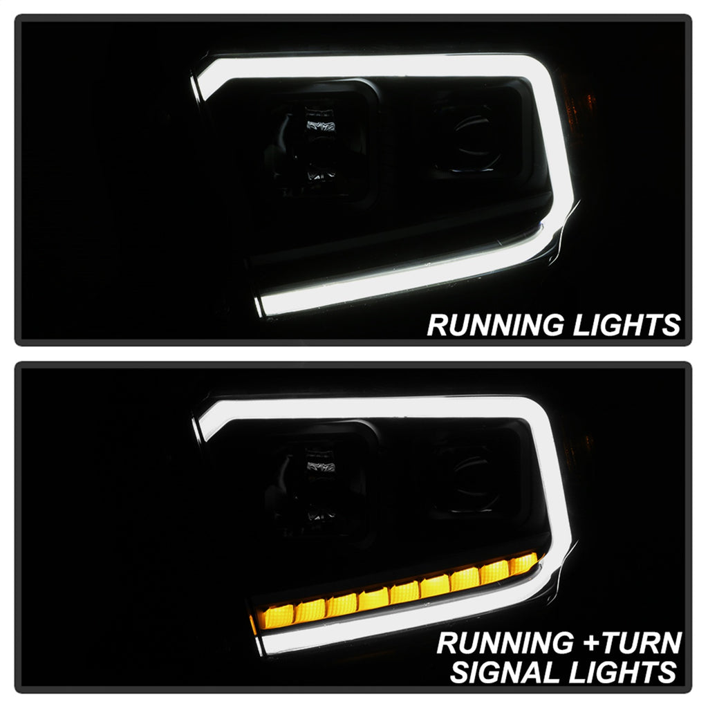 Spyder Auto 9043031 DRL LED Light Bar Projector Headlights for Select Toyota Tundra