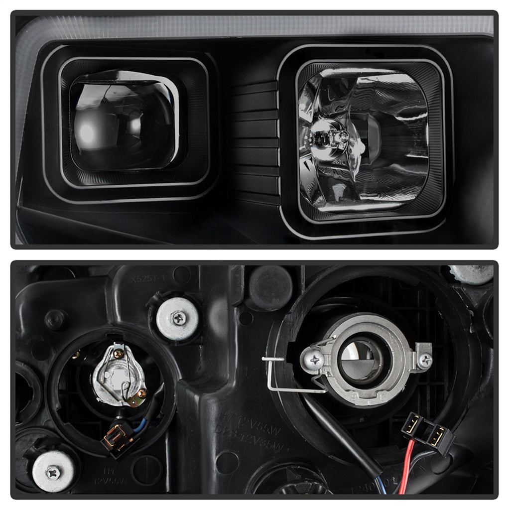 Spyder Auto 9043031 DRL LED Light Bar Projector Headlights for Select Toyota Tundra