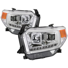 Load image into Gallery viewer, Spyder Auto 9043048 DRL LED Light Bar Projector Headlights for Select Toyota Tundra