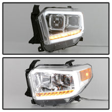 Load image into Gallery viewer, Spyder Auto 9043048 DRL LED Light Bar Projector Headlights for Select Toyota Tundra